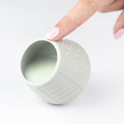 Tidy Tot Silikonkopp - My First Cup - Grå - Cup - MamaMilla
