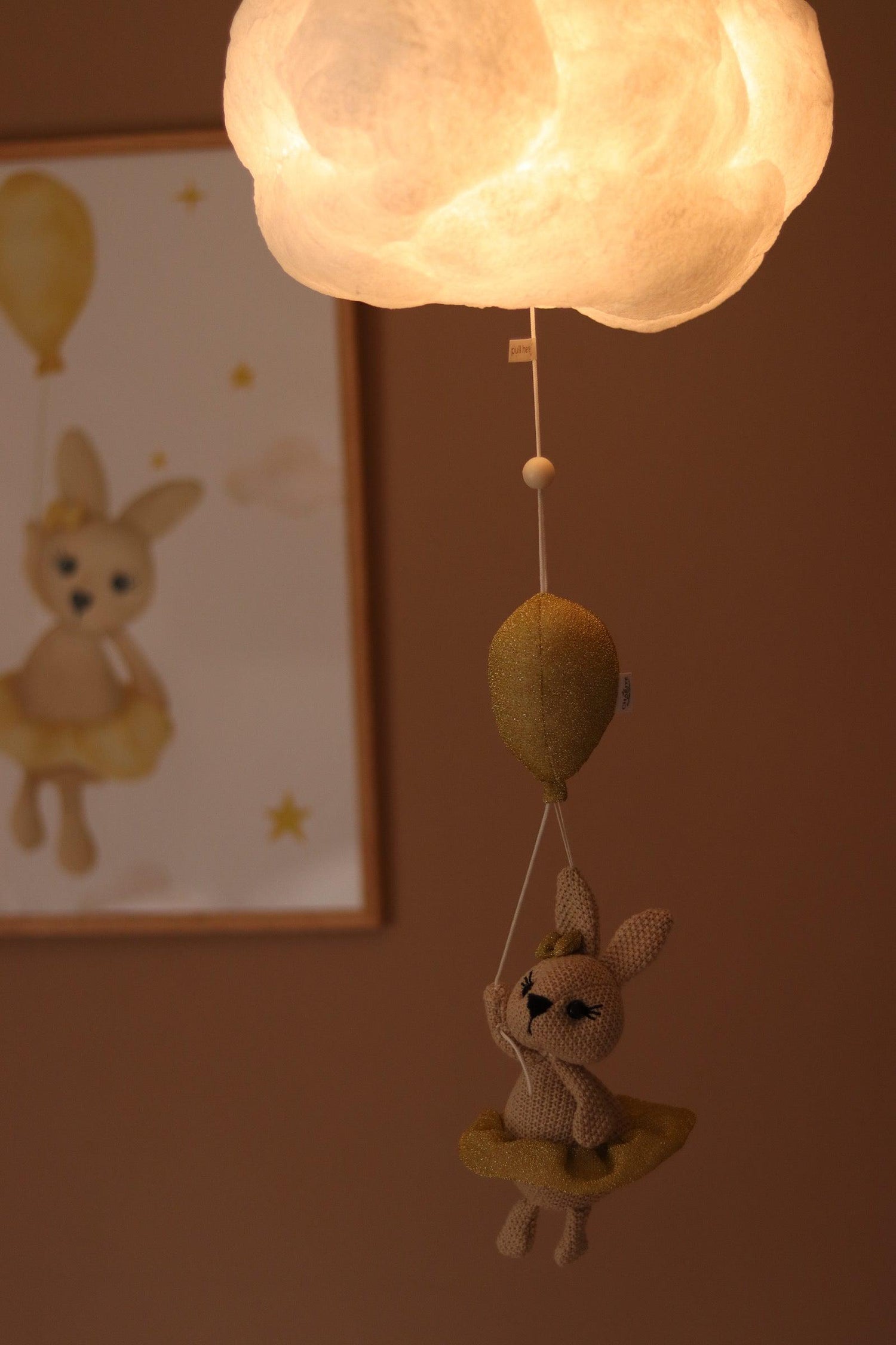 Nou Petit musiklampa - Flora - Uro - MamaMilla