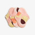 Imse Vimse Trosskydd (tygskydd) i ekologisk bomullsjersey - 3 delar - Pink Hoop - Trosskydd - MamaMilla