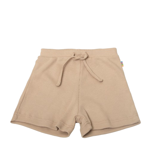 Joha shorts i ekologisk bomull - Beige - byxor - MamaMilla