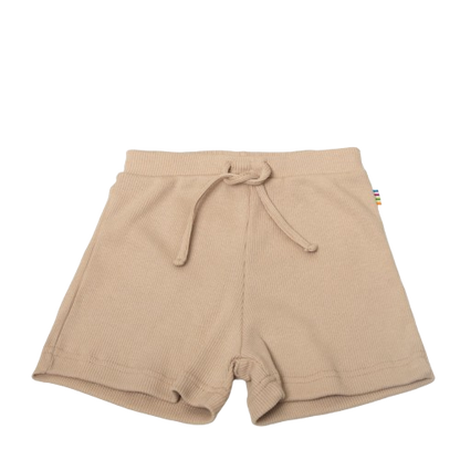 Joha shorts i ekologisk bomull - Beige - byxor - MamaMilla