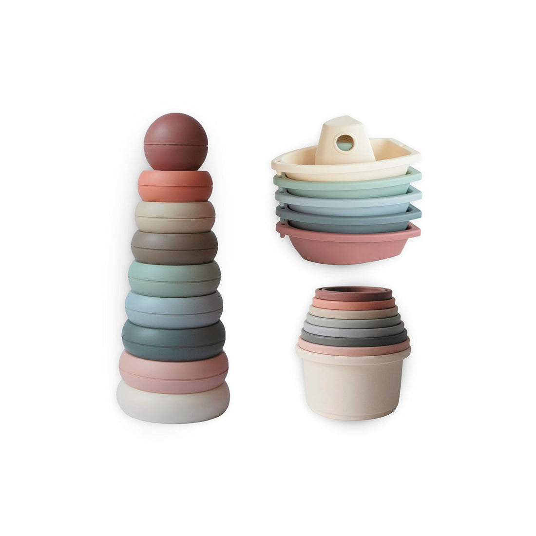 Mushie Toy Giftbox legetøjssæt - Original