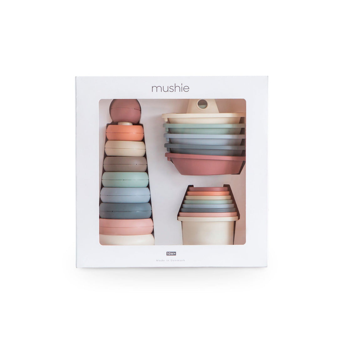 Mushie Toy Giftbox legetøjssæt - Original