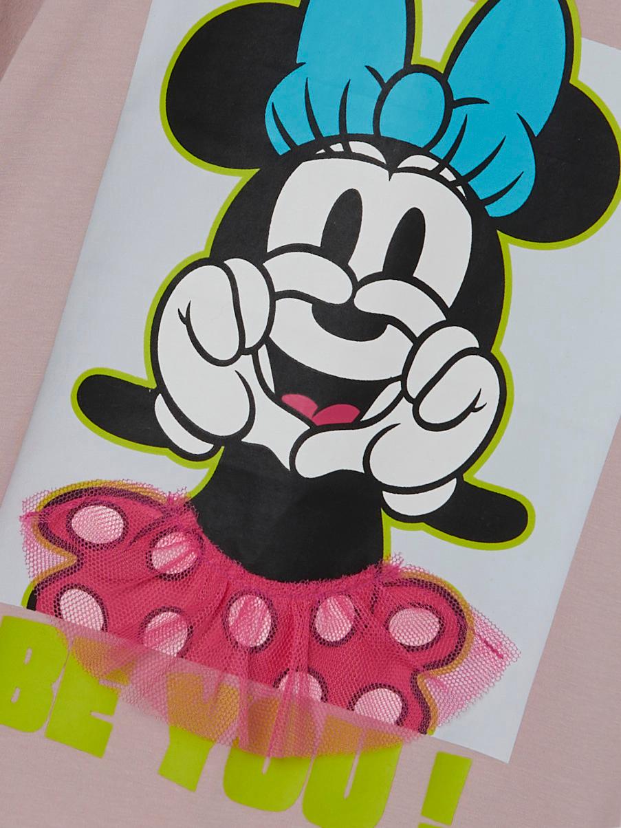 Name it långärmad t-shirt - Minnie Mouse - Violet ice - t-shirt - MamaMilla