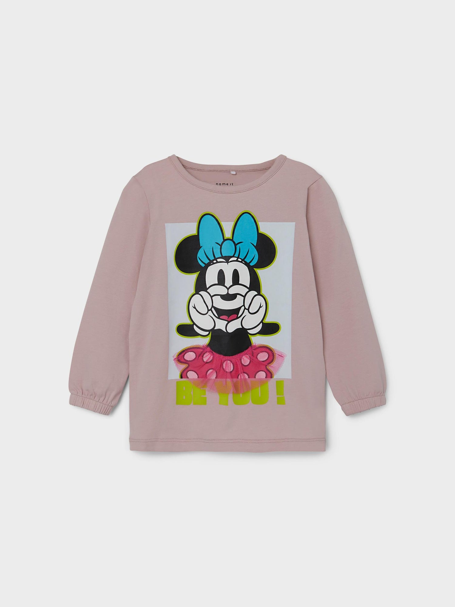 Name it långärmad t-shirt - Minnie Mouse - Violet ice - t-shirt - MamaMilla