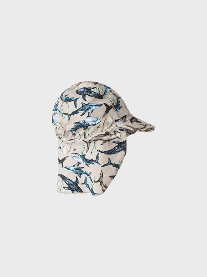 Name it sol- och badhatt med skugga - Zilo - Pure Cashmere - Solhatt - MamaMilla