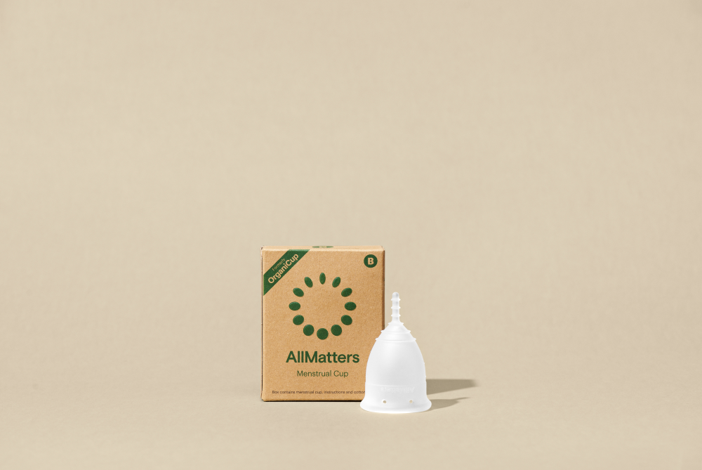 AllMatters menstruationskop i medicinsk silikone størrelse A