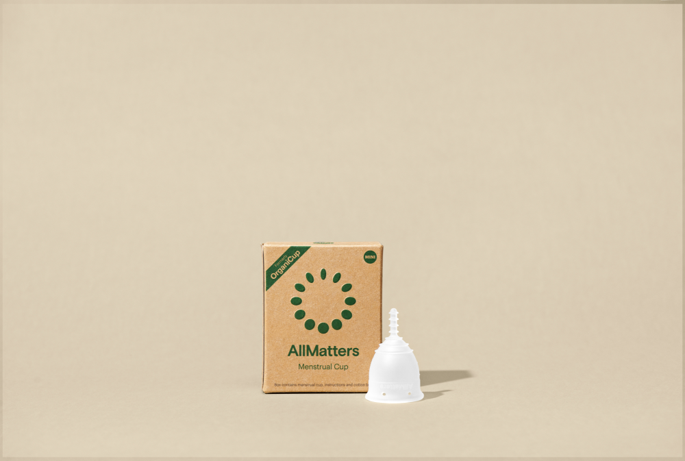 AllMatters menstruationskop i medicinsk silikone størrelse B