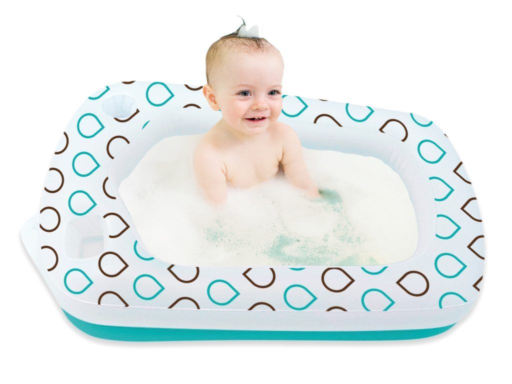 Shrunks® uppblåsbart badkar - Bubblor - - MamaMilla