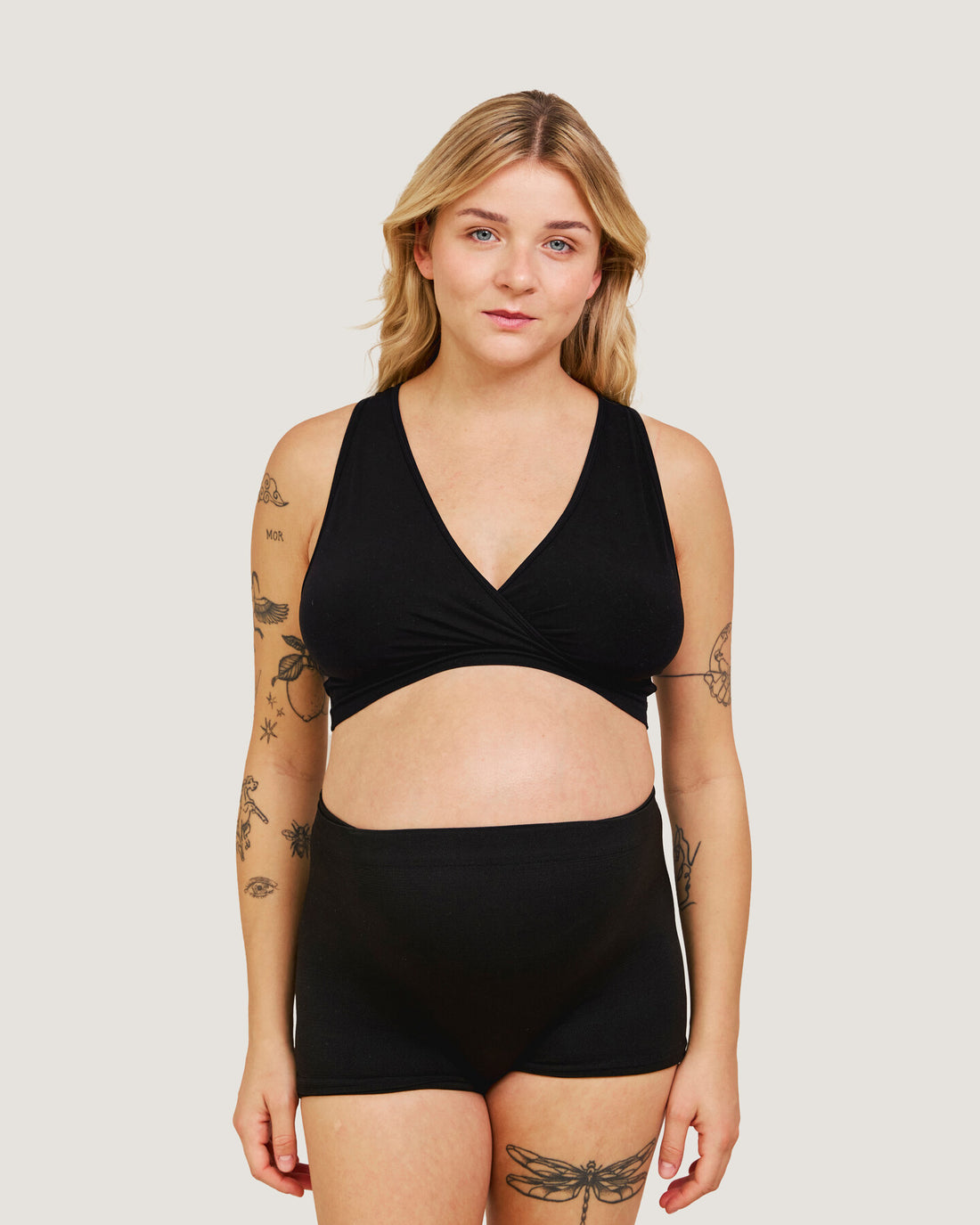 Carriwell hospitalstrusser forfra på model