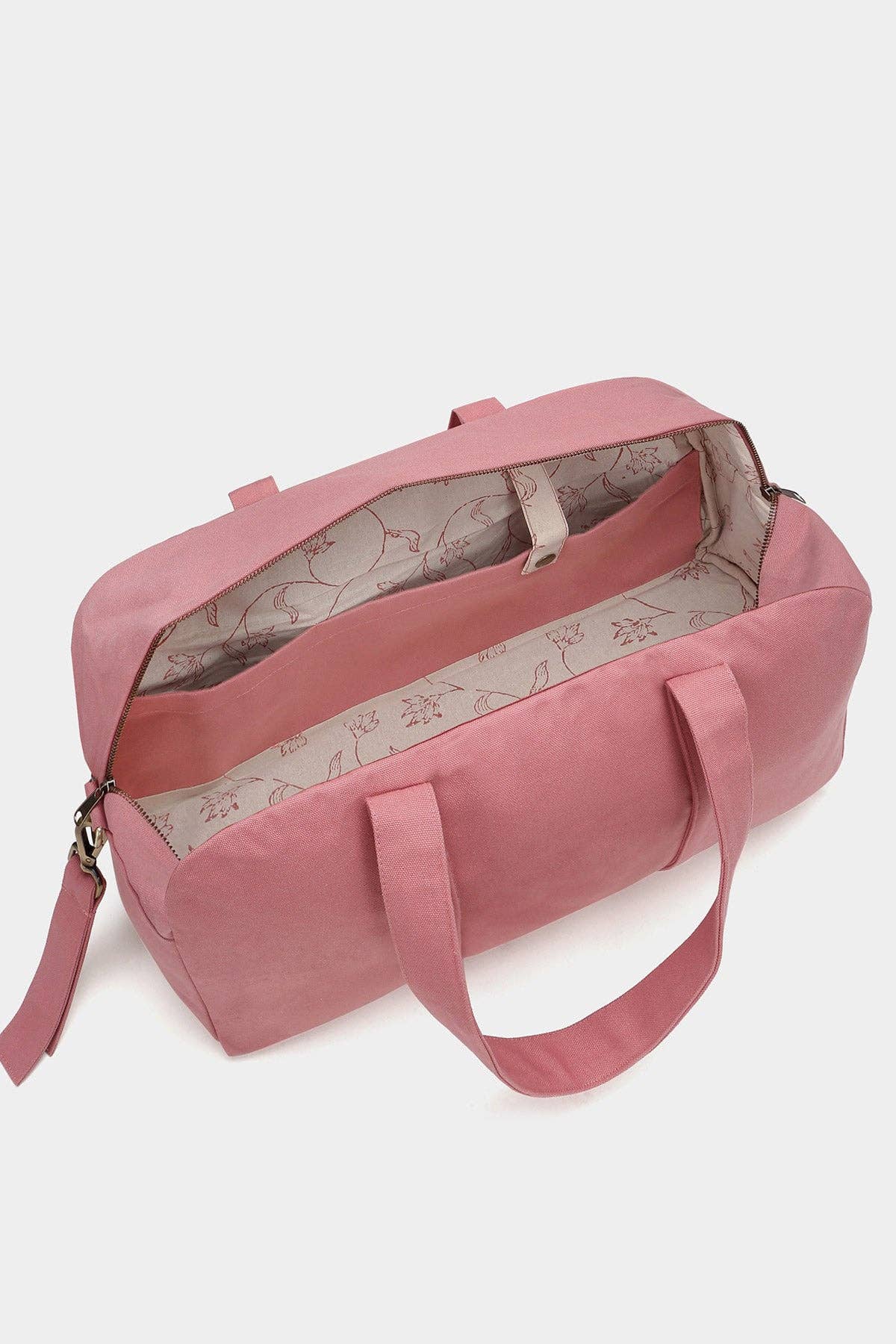 Hindbag Pusletaske Økologisk Bomuld Lyserød