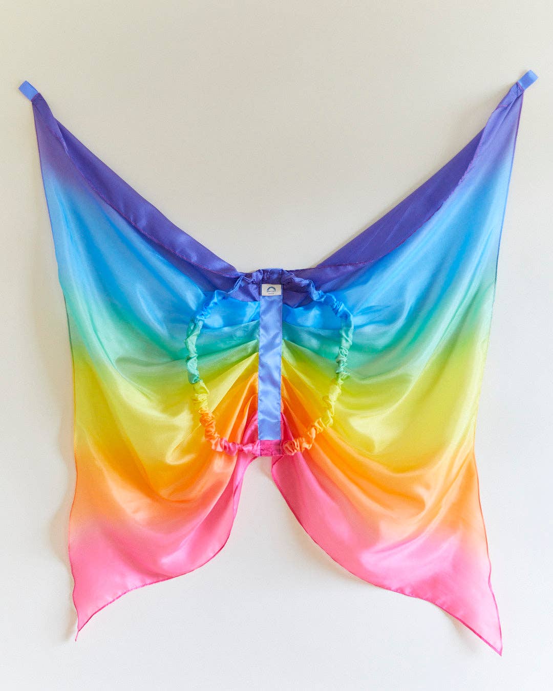 Sarahs Silk Silk Rainbow Wings - för Fairy Dress-Up Play - - MamaMilla