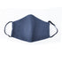 Fidella Mask - Chevron/Denim Blue med resår - - MamaMilla