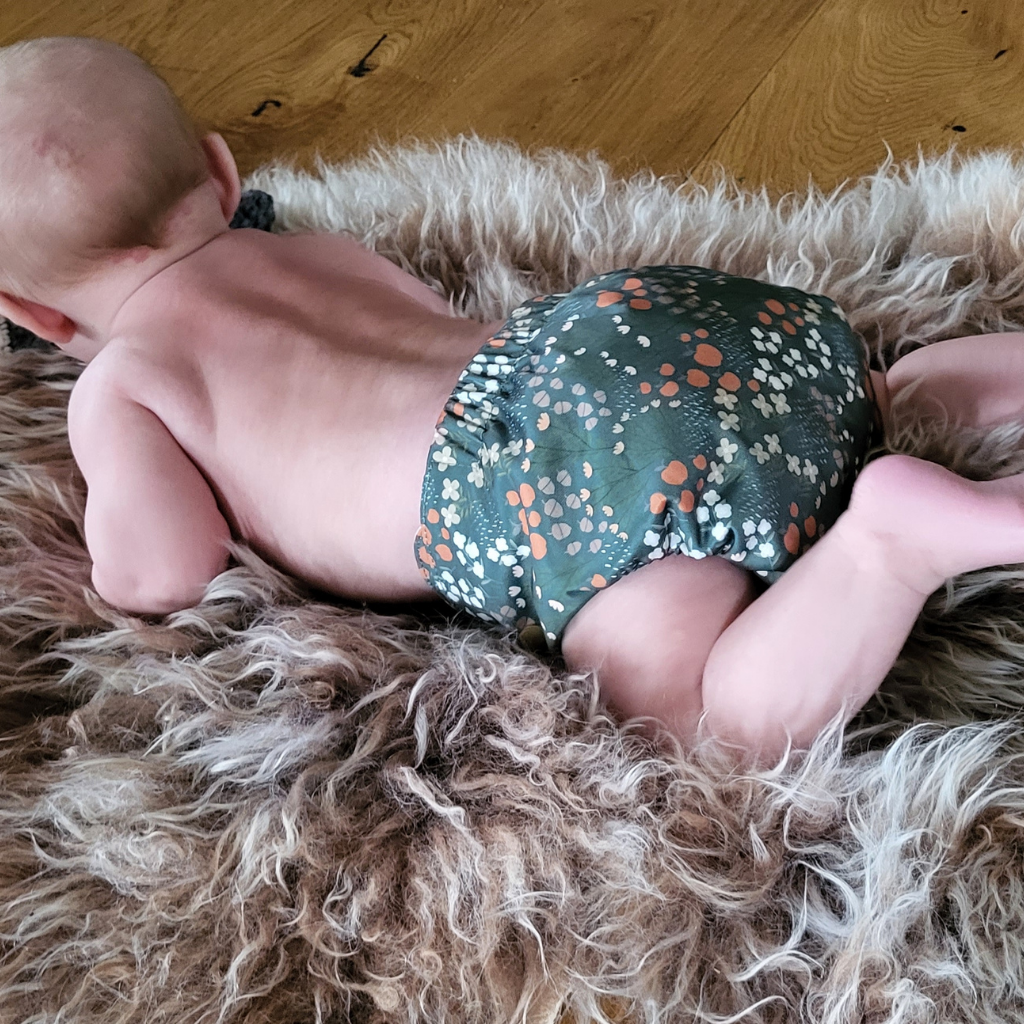 Svenska Skogen | Fickblöja | Slim 3-15kg: Skogssvamp / Inga insatser - - MamaMilla