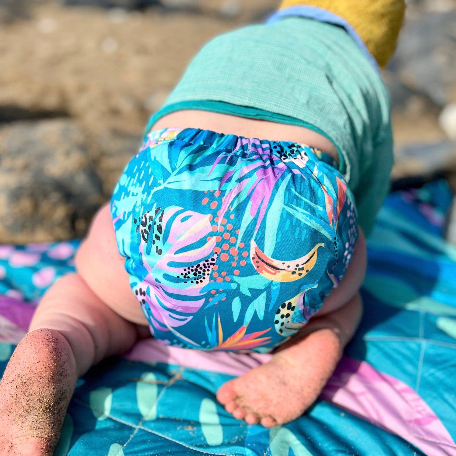 Little Lovebum blöja med töjbara vingar - Blöja - MamaMilla
