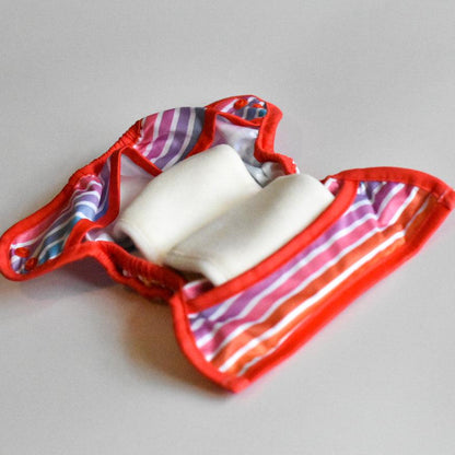 Little Lovebum Trifold til Nyfødt med Bambus og Staydry - 1 styk - Trifold - MamaMilla