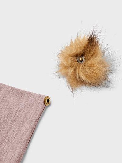 Name it Mössa i ull med Pom Pom - Wuppo - Antler - Babymössa - MamaMilla