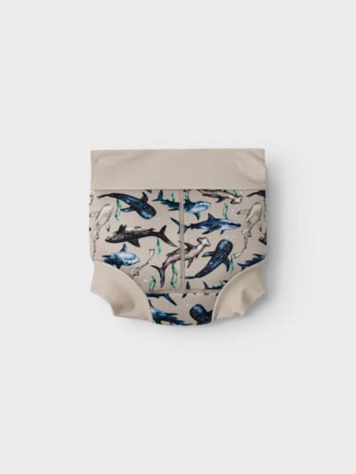 Name It Badkläder - Zilo - Sharks - Pure Cashmere - Badkläder - MamaMilla