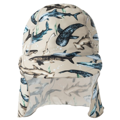 Name it sol- och badhatt med skugga - Zilo - Pure Cashmere - Solhatt - MamaMilla