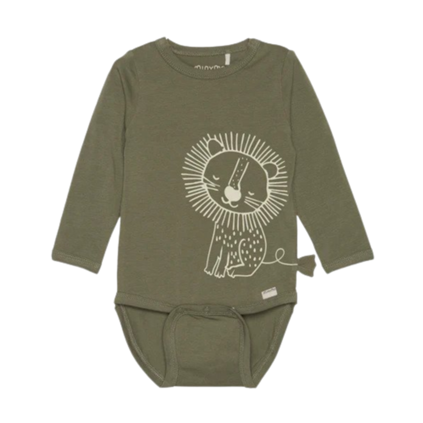 Minymo Body - Lion - Deep Lichen Green - Body - MamaMilla