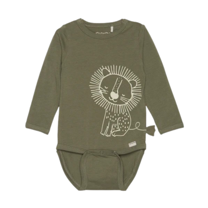 Minymo Body - Lion - Deep Lichen Green - Body - MamaMilla