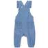 Minymo Overall med volanger - Denim - Grey Mist - Byxor - MamaMilla