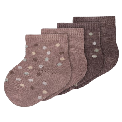 Name it 4-pack Ullstrumpor - Wak - Prickar - Horn - Strumpor - MamaMilla
