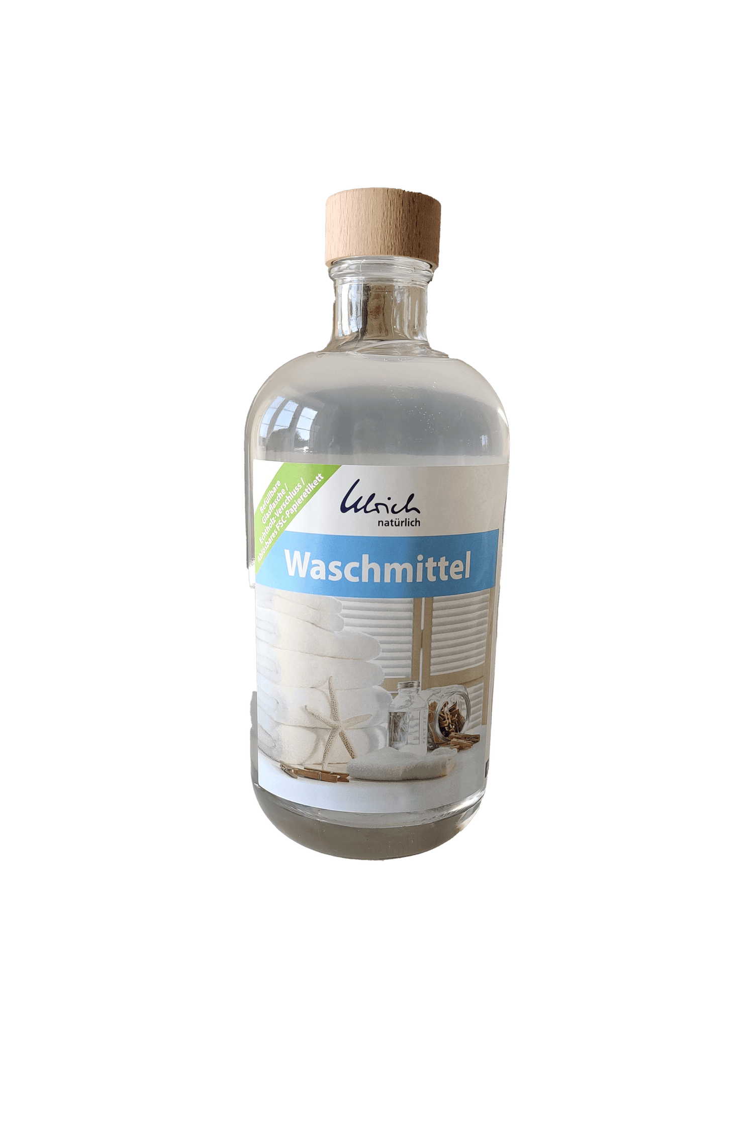 Ulrich Natürlich vaskemiddel universalt - neutral - 500 ml i glasflaske - Vaskemiddel (neutralt) - MamaMilla