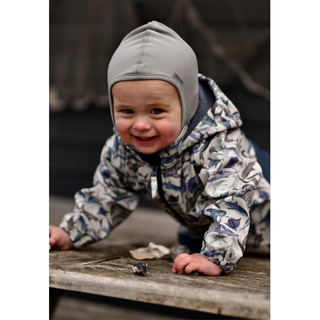Mikk-line full face transitional hatt - Neutral grå - Hatt - MamaMilla