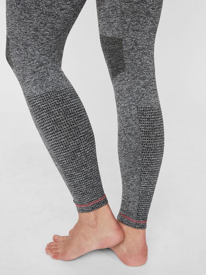 Mamalicious gravidträningsleggings - Grå ljung - Gravidkläder - MamaMilla