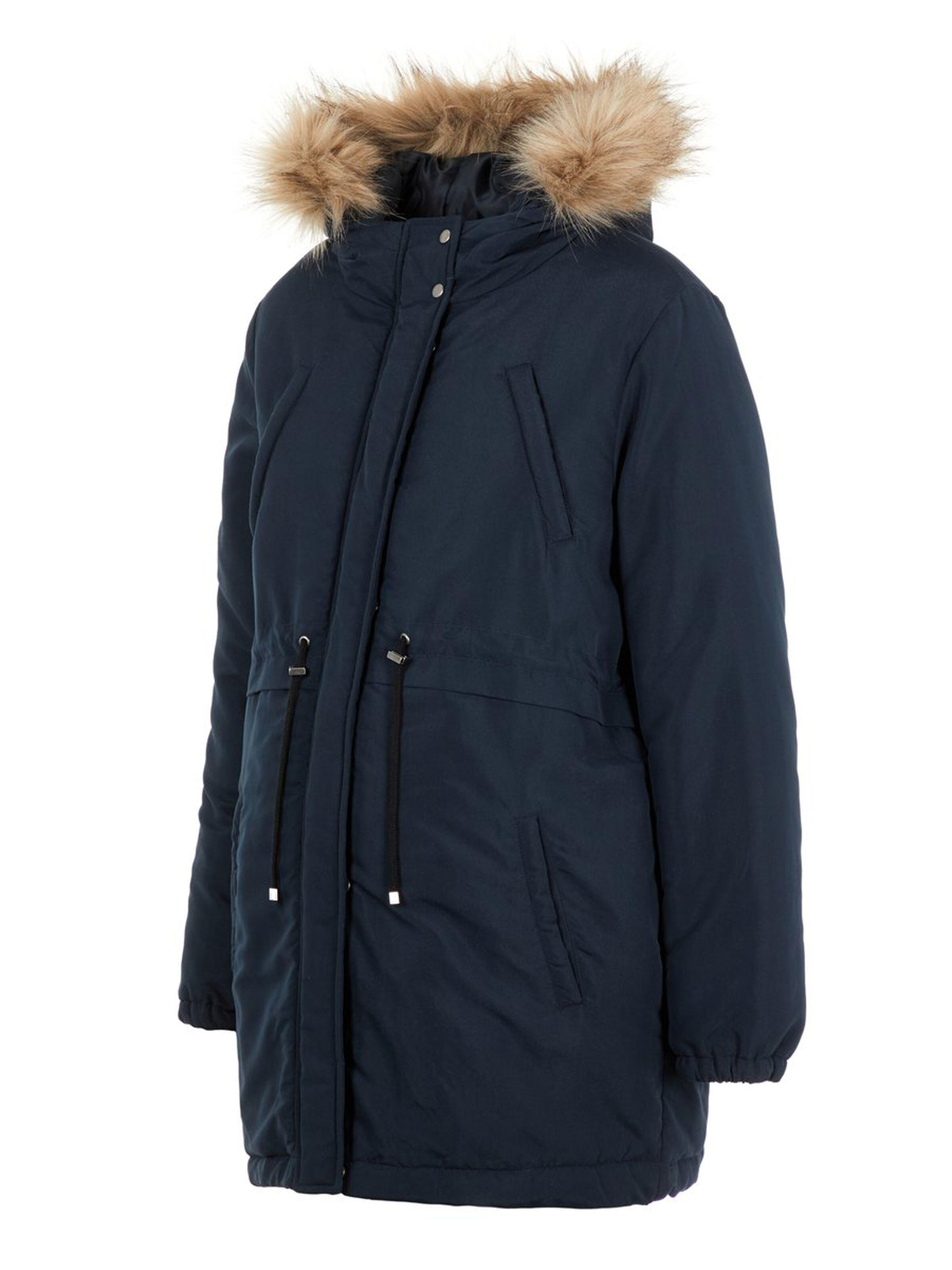 Mamalicious Gravid Parka Jacka - Jessa - Navy Blazer - Gravid Jacka - MamaMilla