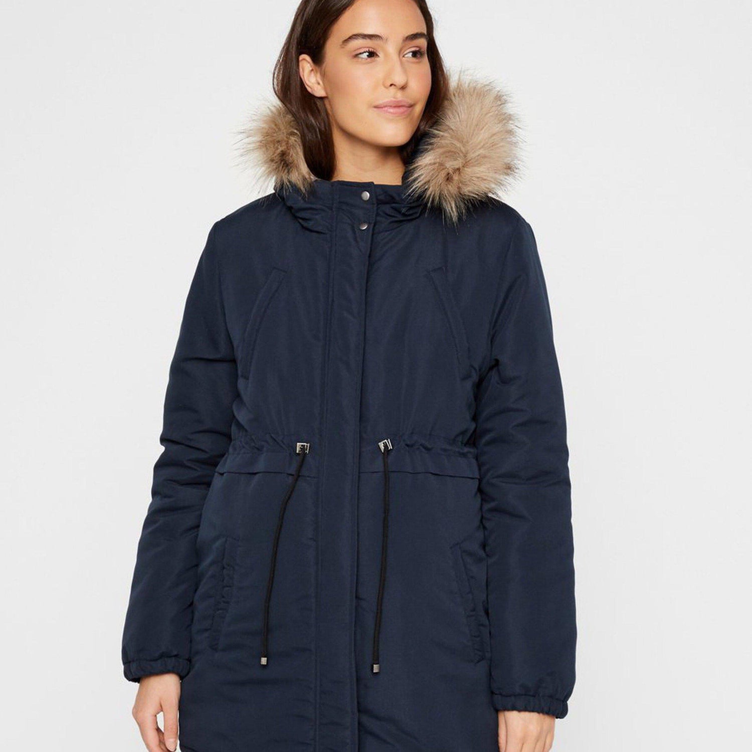 Mamalicious Gravid Parka Jacka - Jessa - Navy Blazer - Gravid Jacka - MamaMilla