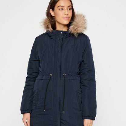 Mamalicious Gravid Parka Jacka - Jessa - Navy Blazer - Gravid Jacka - MamaMilla