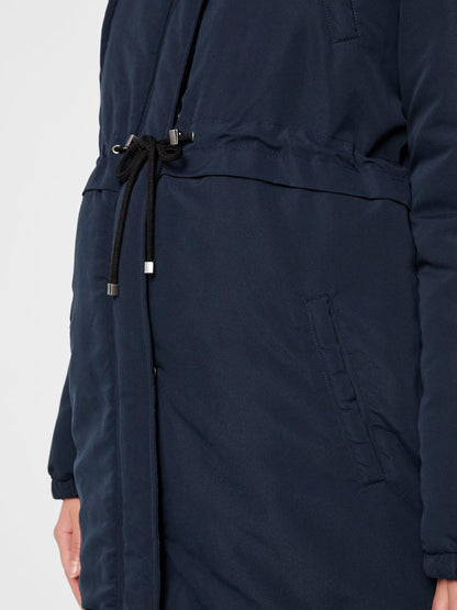 Mamalicious Gravid Parka Jacka - Jessa - Navy Blazer - Gravid Jacka - MamaMilla