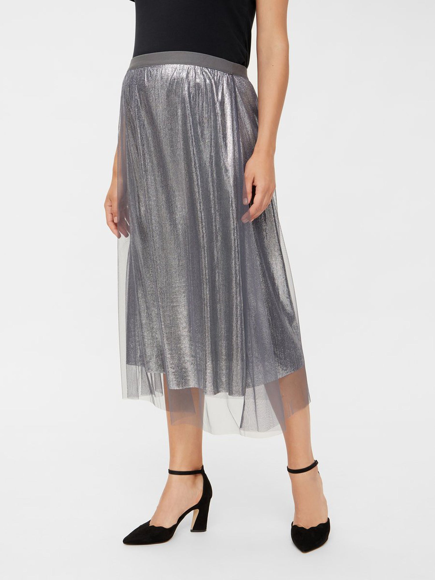 Mamalicious Glitter Gravidkjol - Gravidkläder - MamaMilla