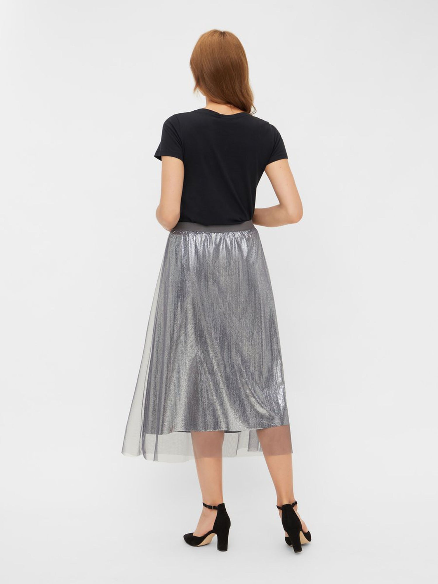 Mamalicious Glitter Gravidkjol - Gravidkläder - MamaMilla