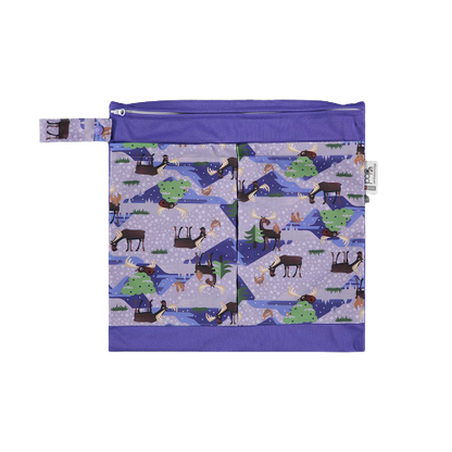 Stäng Wetbag Medium med två fack - Älg - Wetbag medium - MamaMilla