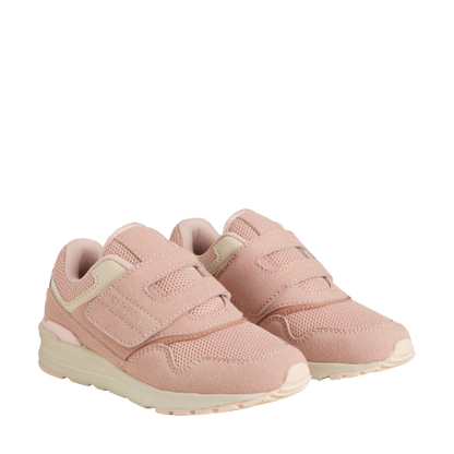 EN FANTASTISK lättviktssneakers med kardborre - Misty Rose - skor - MamaMilla