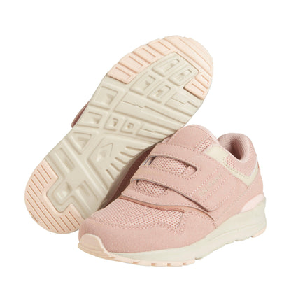EN FANTASTISK lättviktssneakers med kardborre - Misty Rose - skor - MamaMilla