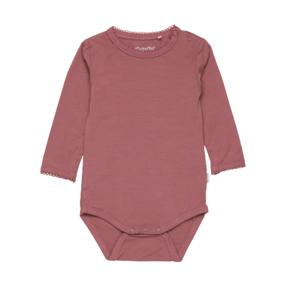 Minymo body i bambu - Rose Brown - Body - MamaMilla