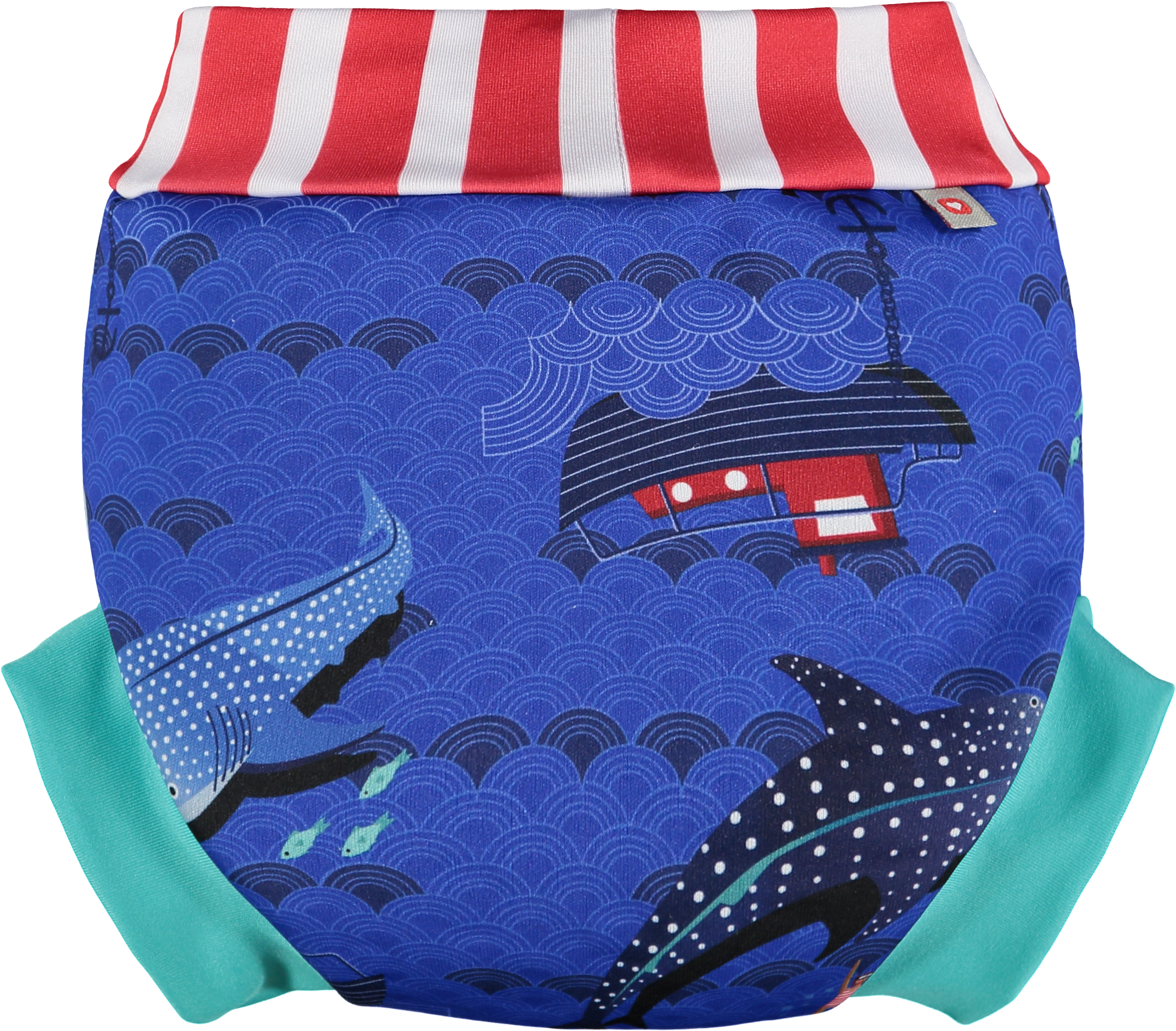 Stäng Pop in badblöja/badblöja - Valhaj - Badkläder - MamaMilla