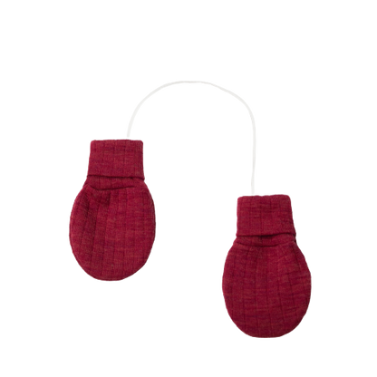 Joha övergångsvantar i ull - Fuchsia - Vantar - MamaMilla