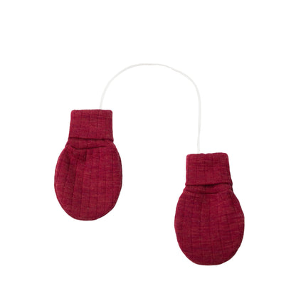 Joha övergångsvantar i ull - Fuchsia - Vantar - MamaMilla