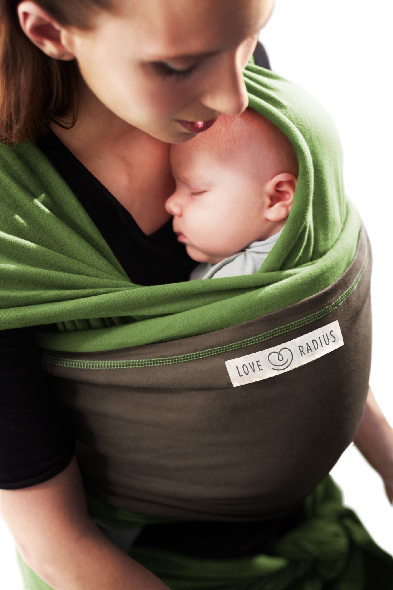 Love radius stretch wrap original - Pistage/Brun - wrap - MamaMilla