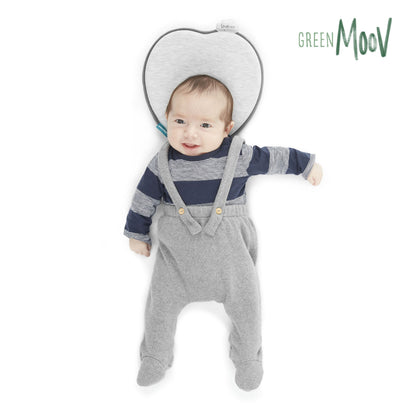 Babymoov Ergonomic Baby Kudde (Lovenest) - Grå (0-4m) - Baby huvudkudde - MamaMilla