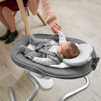 Babymoov Ergonomic Baby Kudde (Lovenest) - Grå (0-4m) - Baby huvudkudde - MamaMilla