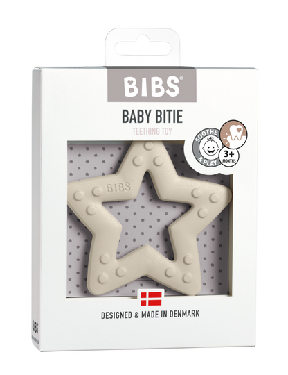 Bibs bitring - Star Ivory - Bitring - MamaMilla