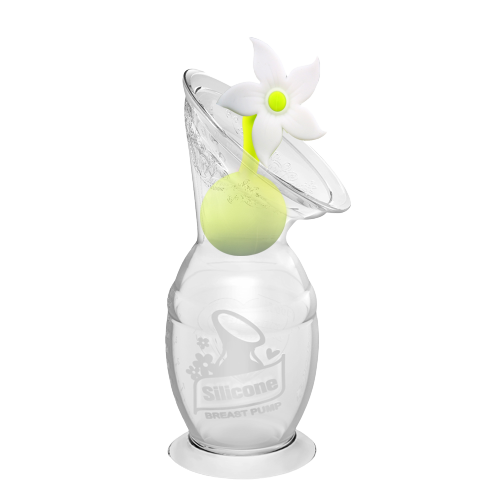 Haakaa Bröstpump med blomma - 150 ml - Bröstpumpvakuum - MamaMilla