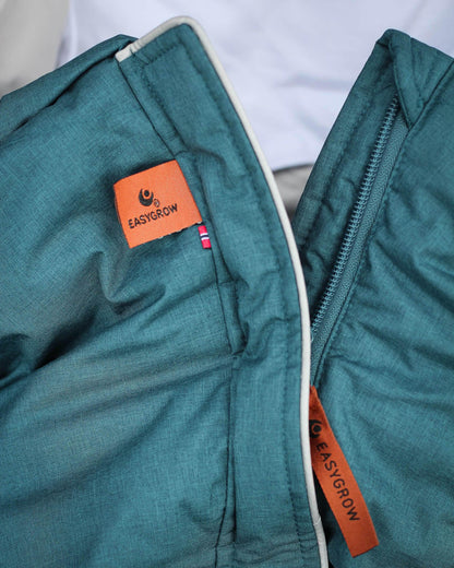 Easygrow HOOD NORSE åkpåse - Sea Green - Åkpåse - MamaMilla