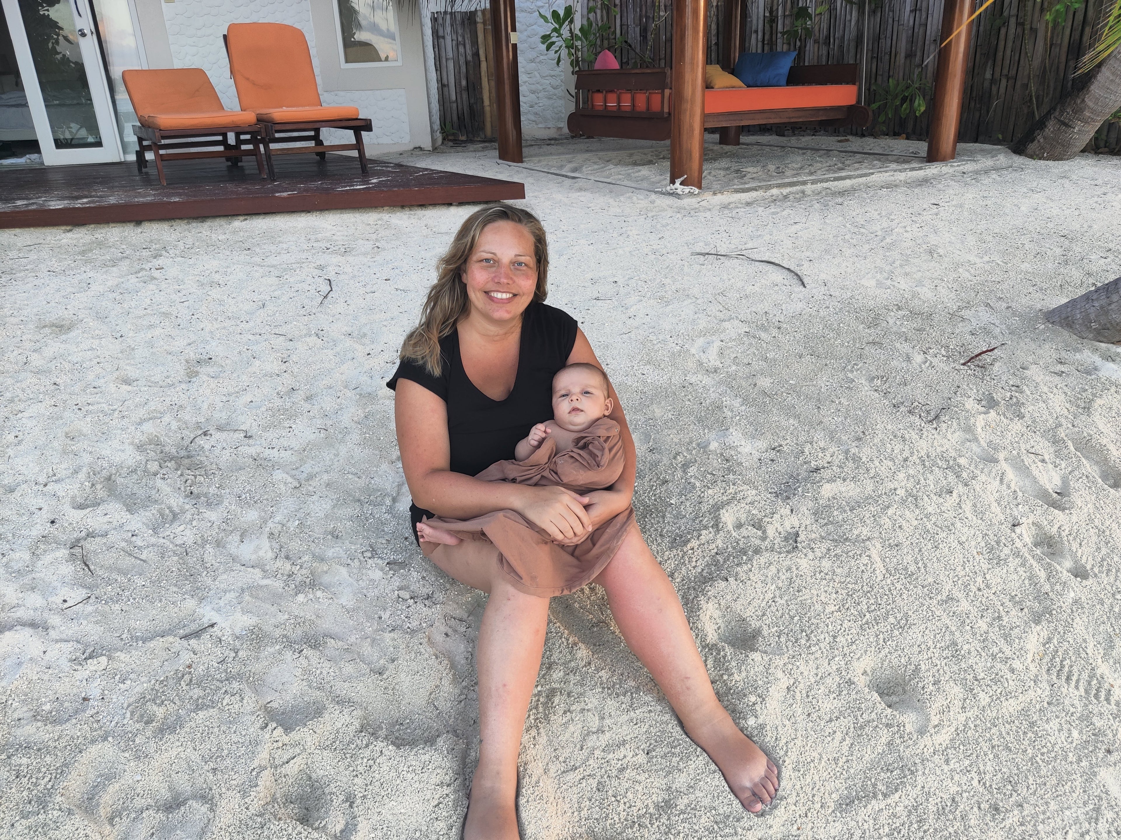 Cloby UV-filt med UPF 50+ - Sandy Beach - UV-filt - MamaMilla